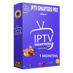 Best Iptv smarters Gold Subscription 1 Months + After Sales Service 1 Months